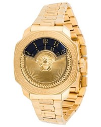 Мужские золотые часы от Versace