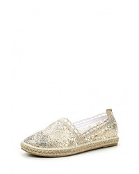 Женские золотые эспадрильи от Coco Perla