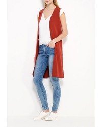 Женская коричневая безрукавка от Vero Moda