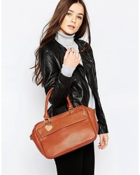 Коричневая большая сумка от Marc B