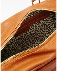 Коричневая большая сумка от Marc B