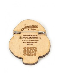 Коричневая брошь от Heritage