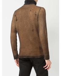 Мужская коричневая водолазка от Avant Toi