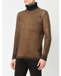 Мужская коричневая водолазка от Avant Toi