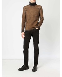 Мужская коричневая водолазка от Avant Toi