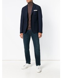 Мужская коричневая водолазка от Dell'oglio