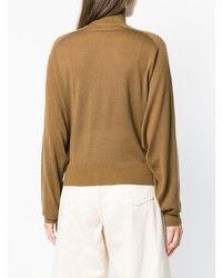 Женская коричневая водолазка от Chloé