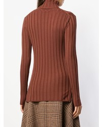 Женская коричневая водолазка от Aspesi