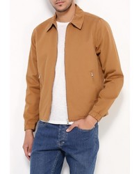 Мужская коричневая джинсовая куртка от Topman