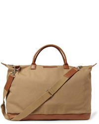 Мужская коричневая дорожная сумка из плотной ткани от WANT Les Essentiels