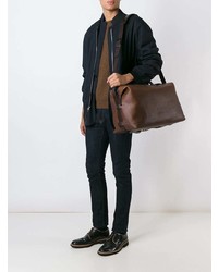 Мужская коричневая дорожная сумка от Troubadour