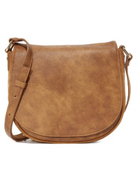 Женская коричневая замшевая сумка от Deux Lux