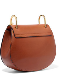 Женская коричневая замшевая сумка от Chloé