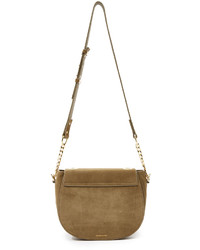 Женская коричневая замшевая сумка от Zimmermann