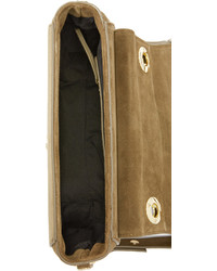 Женская коричневая замшевая сумка от Zimmermann