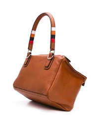 Коричневая кожаная большая сумка от Givenchy