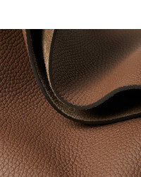 Мужская коричневая кожаная дорожная сумка от Gucci