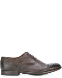 Мужская коричневая кожаная обувь от Premiata