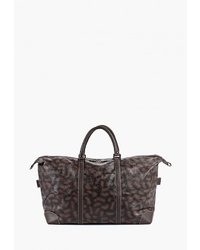 Женская коричневая кожаная спортивная сумка от Antan