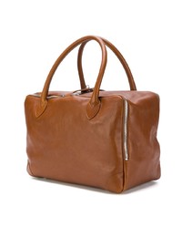 Женская коричневая кожаная спортивная сумка от Golden Goose Deluxe Brand