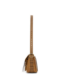 Коричневая кожаная сумка-саквояж от Rag and Bone