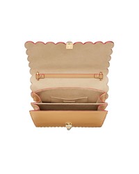 Коричневая кожаная сумка-саквояж от Fendi