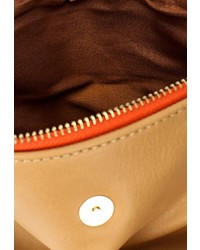 Коричневая кожаная сумка через плечо от Call it SPRING