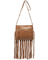 Женская коричневая кожаная сумка от Foley + Corinna