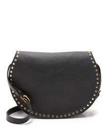 Женская коричневая кожаная сумка от B-Low the Belt