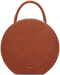 Женская коричневая кожаная сумка от Mansur Gavriel