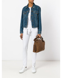 Женская коричневая кожаная сумка от Marsèll