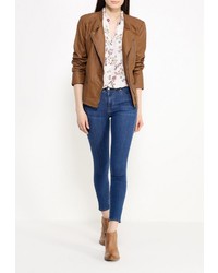 Женская коричневая косуха от Only