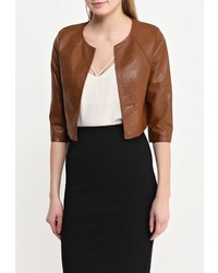 Женская коричневая косуха от Paccio