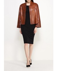 Женская коричневая косуха от Steven-K