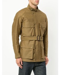 Мужская коричневая куртка в стиле милитари от Addict Clothes Japan