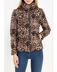 Женская коричневая куртка-пуховик от B.Style