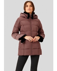 Женская коричневая куртка-пуховик от FiNN FLARE