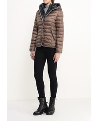 Женская коричневая куртка-пуховик от Fontana 2.0