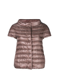 Женская коричневая куртка-пуховик от Herno