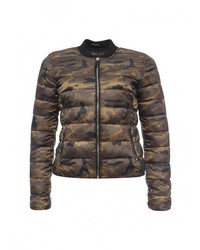 Женская коричневая куртка-пуховик от Jennyfer