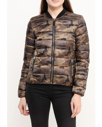 Женская коричневая куртка-пуховик от Jennyfer