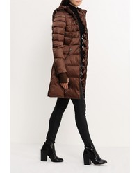 Женская коричневая куртка-пуховик от Rinascimento