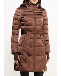 Женская коричневая куртка-пуховик от Rinascimento
