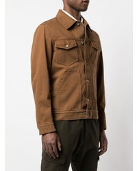 Мужская коричневая куртка-рубашка от Barena