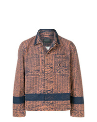 Мужская коричневая куртка-рубашка от Craig Green