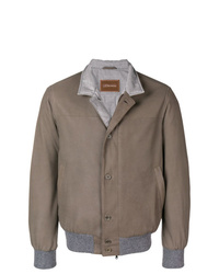 Мужская коричневая куртка-рубашка от Doriani Cashmere