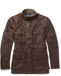 Мужская коричневая куртка от Belstaff