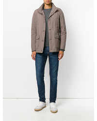 Мужская коричневая куртка от Herno