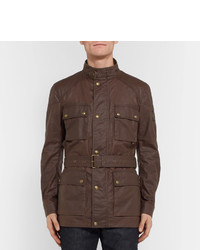 Мужская коричневая куртка от Belstaff