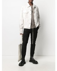 Мужская коричневая майка от Rick Owens